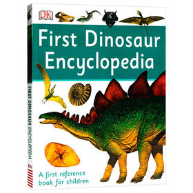 DK恐龙百科全书 英文原版 First Dinosaur Encyclopedia 图解词典科普书 英文版原版书籍 进口英语书