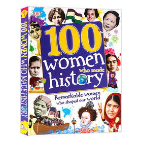 100位创造历史的女性 英文原版 100 Women Who Made History DK人物科普百科读物 自我提升女性励志故事书 英文版