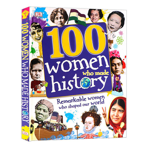 100位创造历史的女性 英文原版 100 Women Who Made History DK人物科普百科读物 自我提升女性励志故事书 英文版 商品图0