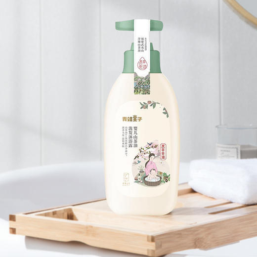 青蛙王子 婴儿山茶油洗发沐浴露二合一 350ml 商品图1