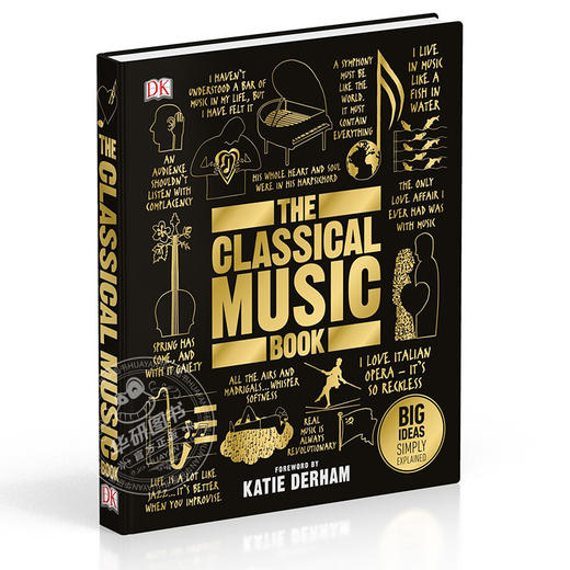 DK人类的思想百科丛书 古典音乐 英文原版 The Classical Music Book Big Ideas Simply Explained DK百科 精装英文版原版书籍 商品图2
