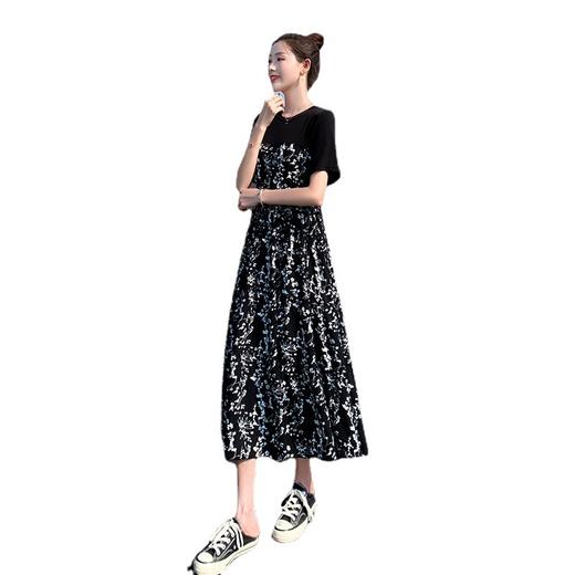 【清新气质，韩版显瘦】夏天穿这条法式碎花裙，如仙女般优雅；又能韩版显瘦，沙滩度假必备。 商品图4