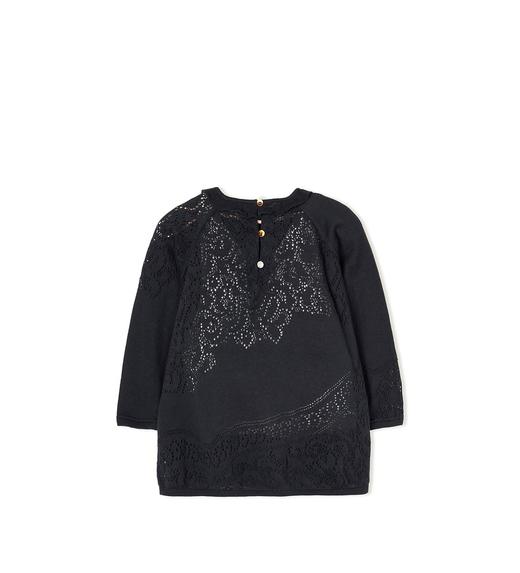 江南布衣 22年夏装新款长袖毛衫连衣裙  YM2GB0470 商品图1