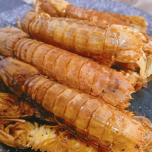 【夏日解馋小吃】渔人小胖 椒盐皮皮虾 虾肉紧致Q弹，椒盐丝丝入味，酥香可口，200g/盒.01 商品图6