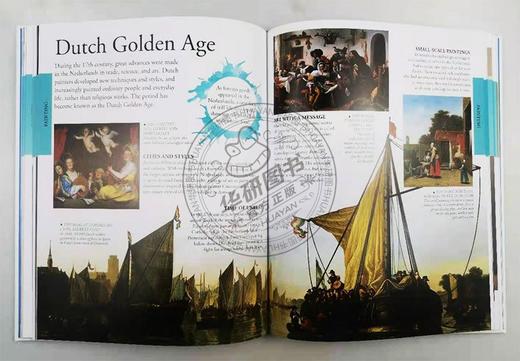 DK儿童艺术百科全书 英文原版 Art A Children's Encyclopedia 英文版原版书籍 进口英语艺术绘画科普百科书 精装大开本 商品图2