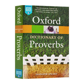 牛津谚语词典 英文原版 Oxford Dictionary of Proverbs 英英字典 英文版工具书 进口原版英语书籍
