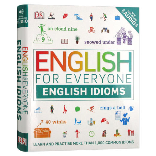 人人学英语 习语自学指南 英文原版 English for Everyone English Idioms 进口原版英语学习速成工具书 英语自学书籍 DK 英文版 商品图1