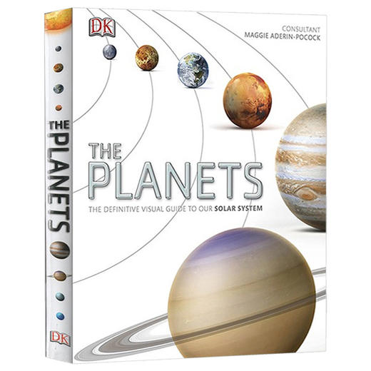 DK行星百科 英文原版 The Planets 探索宇宙奥秘 宇宙太空科普读物 视觉图解 精装 英文版 DK百科全书 进口原版英语书籍 商品图0