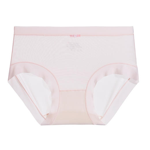 【3条装！】冰丝飘飞裸感冰氧内裤 超薄无痕女士内裤 蚕丝裆透气吸湿 轻柔舒适 高弹腰边 丝滑不勒 商品图4