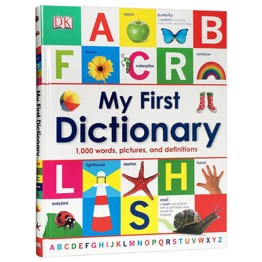 DK儿童英语入门词典 英文原版 My First Dictionary 我的初阶单词字典 插图图解字词典 英文版 精装 进口原版书籍 商品图1