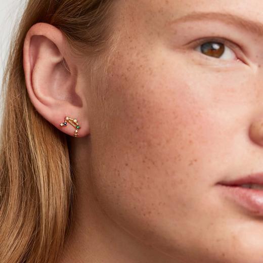 北京仓｜PD Paola-Libra-天秤座 耳钉（不对称）［西班牙设计师］ 商品图3