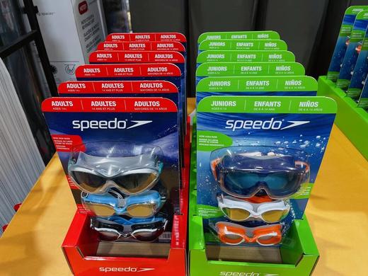 Speedo速比涛专业泳镜14岁以上青少年成人游泳镜3支装  H 商品图5