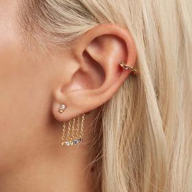 北京仓｜PD Paola-Pegasus-彩石灵感 耳环（不对称）［西班牙设计师］