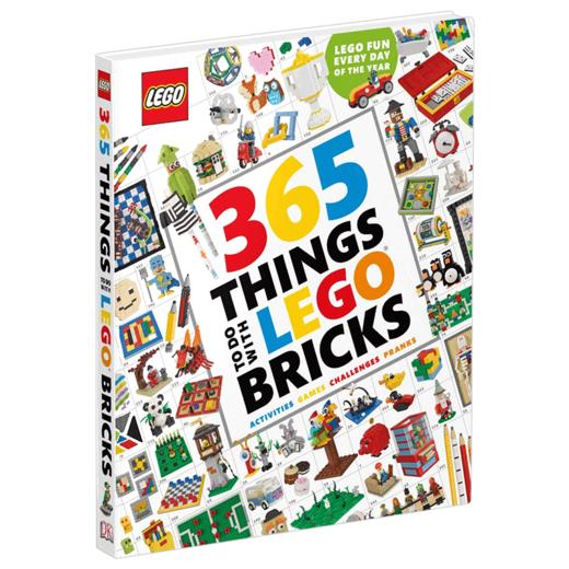 DK乐高砖块的365种玩法 英文原版 365 Things to Do with LEGO Bricks 英文版进口原版英语书籍 商品图3