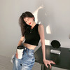 黛唯梵短款修身挂脖小吊带背心女夏季新款外穿辣妹潮ins网红打底衫上衣 商品缩略图8