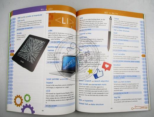 牛津图解计算机词典 英文原版 Oxford Illustrated Computing Dictionary 英英字典 英文版原版书籍 进口英语工具书 正版 商品图1