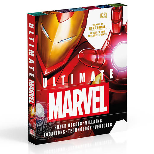 新版漫威百科大全 英文原版 Ultimate Marvel 漫威漫画人物 复仇者联盟 图解百科全书 英文版原版书籍 进口英语书 商品图2