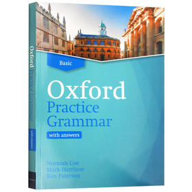 牛津英语实用语法教材 初级 新版 英文原版 Oxford Practice Grammar Basic with Key 英语语法学习工具书 进口英文版