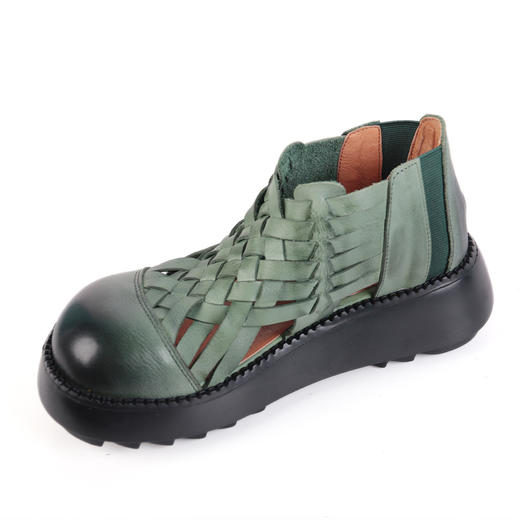 富贵吉祥时尚舒适超清厚底女鞋 f220151 商品图7