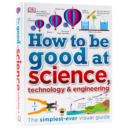 如何擅长工程技术 英文原版 How to Be Good at Science DK图解科学 儿童STEM创新思维培养 百科科普 教辅书 英文版原版英语书籍 商品图3