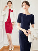 IWY/气质职业套装女士夏季时尚连衣裙西装裙小香风套裙案场两件套礼仪22C12+22Q11 商品缩略图0