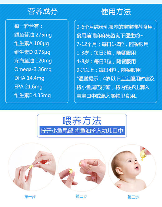 【保税仓/香港直邮】澳洲佰澳朗德Bio Island婴幼儿鳕鱼肝油 90粒 商品图2