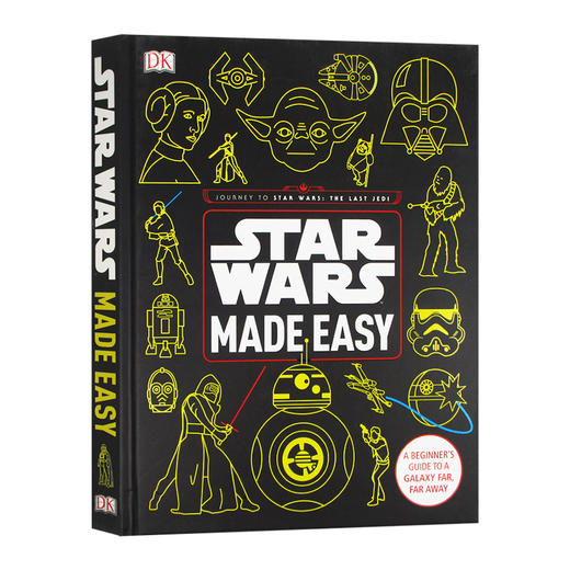 DK 星球大战元素儿童百科 英文原版 Star Wars Made Easy 让孩子通过各种元素认识星战 科幻 精装 英文版进口英语书籍 商品图0