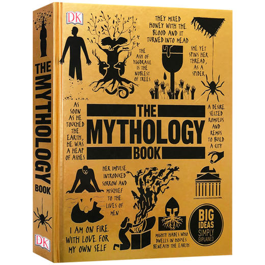 神话百科全书 英文原版 The Mythology Book DK百科丛书 图解艺术百科 图文解读经典艺术作品 英文版原版书籍 进口英语书 商品图1