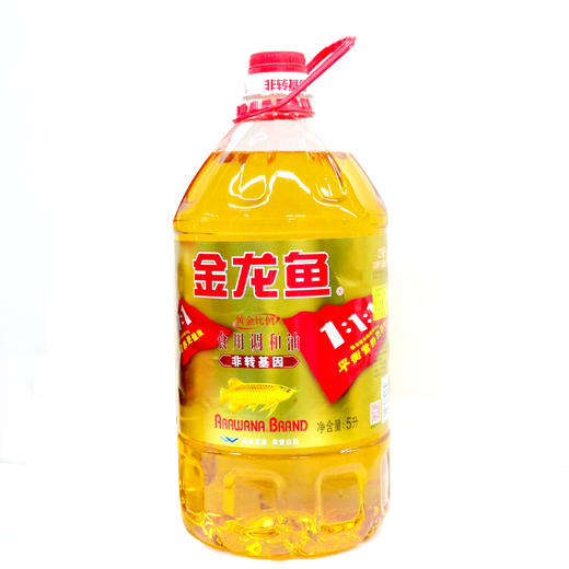 金龙鱼黄金比例食用调和油5L 商品图0