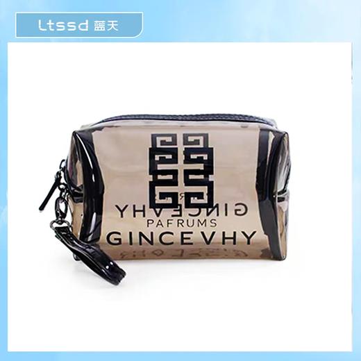 枚卡莱透明防水大容量化妆包2186-574（1个）【30172638】 商品图0