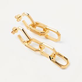 北京仓｜PD Paola-Signature Chain-链条 耳环（多种戴法）［西班牙设计师］