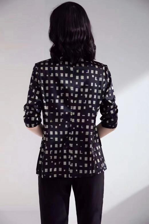 织悟	女士格纹外套	222sxz2421 商品图1