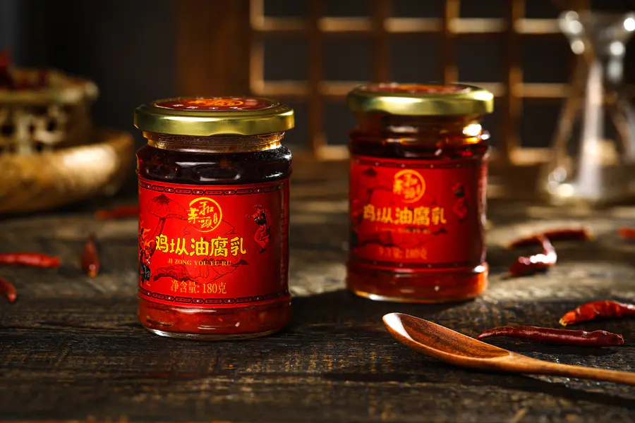 和菜头鸡枞油腐乳2瓶装