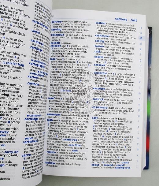 牛津彩色英语词典 英文原版 Colour Oxford English Dictionary 英文版工具书 进口原版书籍 商品图1