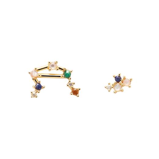 北京仓｜PD Paola-Libra-天秤座 耳钉（不对称）［西班牙设计师］ 商品图6