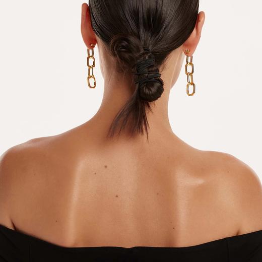北京仓｜PD Paola-Signature Chain-链条 耳环（多种戴法）［西班牙设计师］ 商品图5