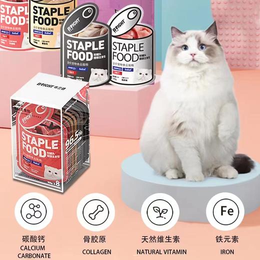Bright布兰德全价猫粮幼猫 成猫 主食软罐头高蛋白营养  增肥发腮 商品图1