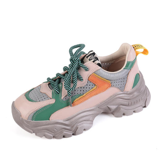 富贵吉祥时尚舒适超清厚底女鞋 f220107 商品图2