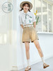 紫涵高腰纯色短裤女A版显瘦工装裤夏季04ZS536 商品缩略图1