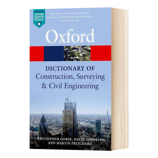 建筑、测量、土木工程词典 英文原版 A Dictionary of Construction, Surveying, and Civil Engineering 英文版 商品图0