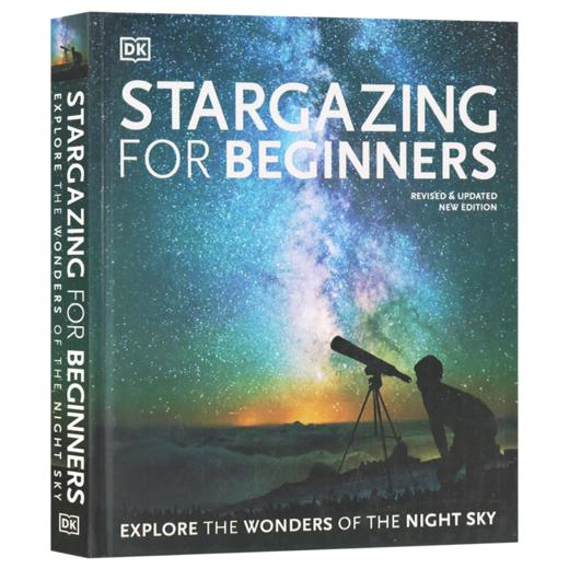 观星入门指南 英文原版 Stargazing for Beginners DK初学者星空百科读物 太空 天空观察 探索星际科学读物 英文版进口书 商品图3