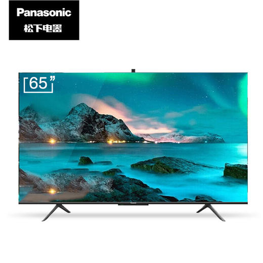 松下(Panasonic)TH-65JX700C 65英寸 全面屏AI语音智慧电视 4K超高清开机无广告液晶电视机 商品图1