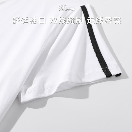 【上衣+裤子】罗蒙夏季新款男士套装绵柔透气运动休闲凉爽百搭两件套 商品图6
