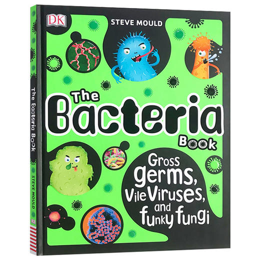 DK细jun手册 英文原版 The Bacteria Book 微生物知识百科 病毒 真jun 藻类 古菌和原生动物 英文版原版书籍 精装进口英语书 商品图0