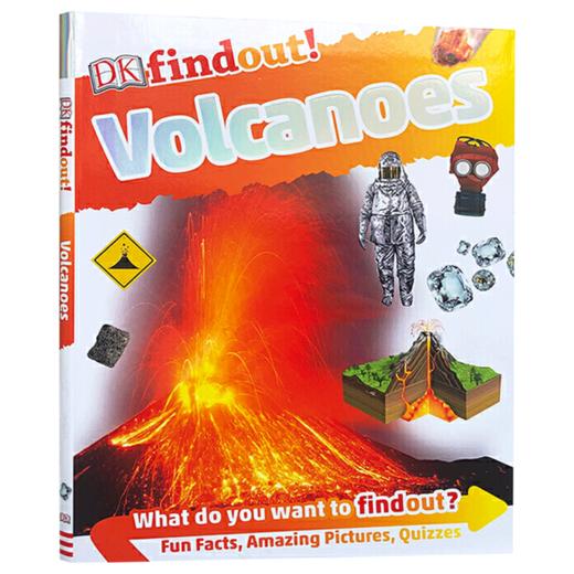 DK小发现 火山 英文原版 DK findout Volcanoes 英文版儿童科普百科 英语读物 进口原版书籍 商品图3