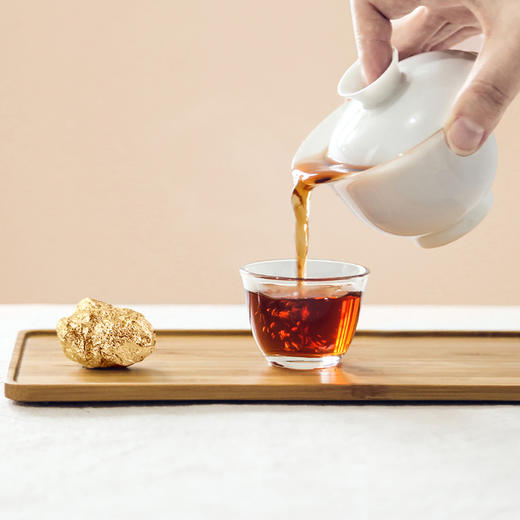 【100斤熟普才出5两的老茶头】玄萃金不换碎银子元宝茶 50g 高品质熟普老茶头 5~8年陈放 熟茶沉香 甘美醇厚 可选礼盒装 商品图6