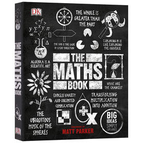 DK数学百科 英文原版 The Maths Book DK百科系列 数学发展历史 自然 人工智能 英文版原版书籍 精装大开本 进口英语书