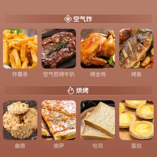 大宇 对开门空气炸烤箱 DY-KX25T 商品图3