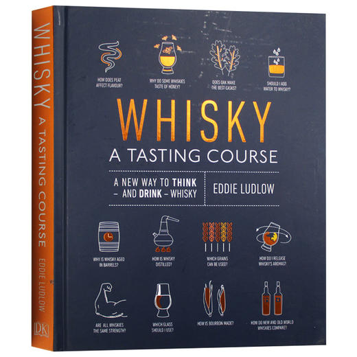 威士忌品酒课程 英文原版 Whisky A Tasting Course 餐饮指南 英文版 进口原版英语书籍 商品图1