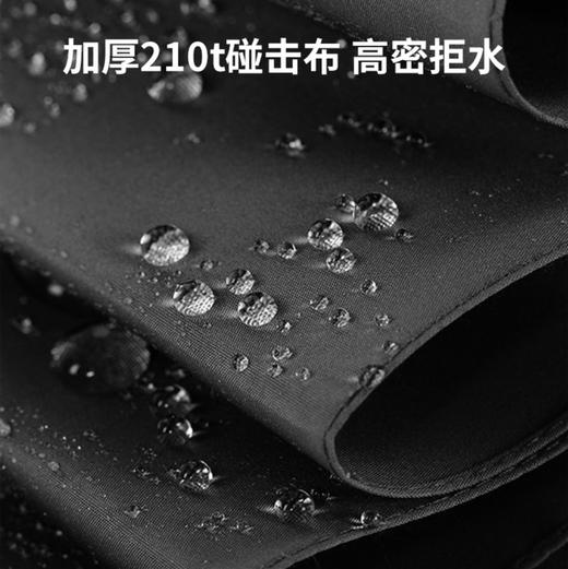 十骨原木柄自动伞防风高端商务折叠雨伞210T刻字双人全自动雨伞 商品图3